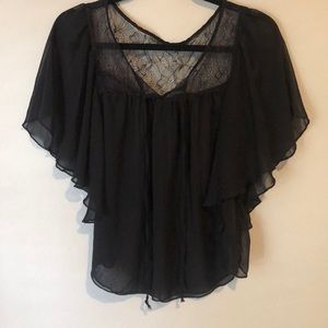 Sheer blouse